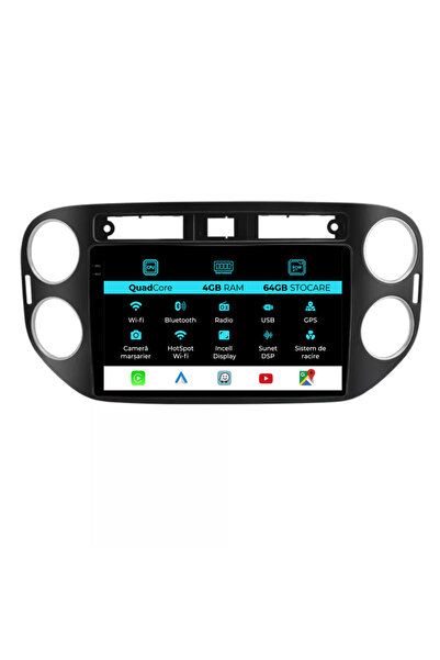 NavStore Navigatie dedicata Volkswagen Tiguan (2011-2016),QuadCore, 9Inch, 4G...