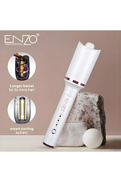 Enzo Professional ENZO EN-1922A Automatic Rotating Hair Curler Adjustable Temperature & Customizable Colors