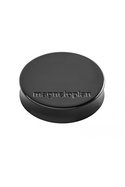 Magnetoplan ERGO Medium Whiteboard Magnets, 30 x 8 mm, black, 10 pcs/set