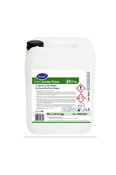 Diversey Taski Jontec Futur F1a Ağır Kir ve Cila Sökücü 20 L (21,4kg)