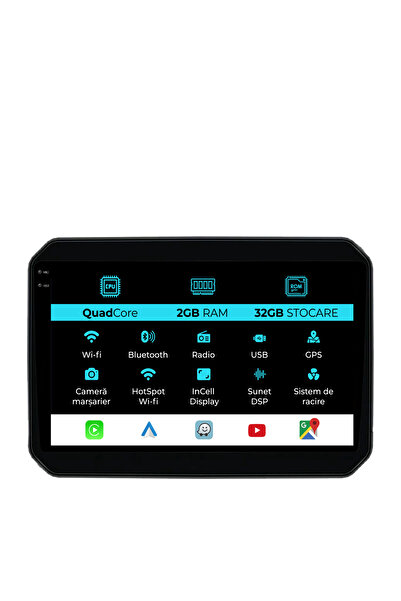 NavStore Navigatie Dedicata Suzuki Ignis (2016-2025), 9Inch, 2Gb Ram, 32Gb St...