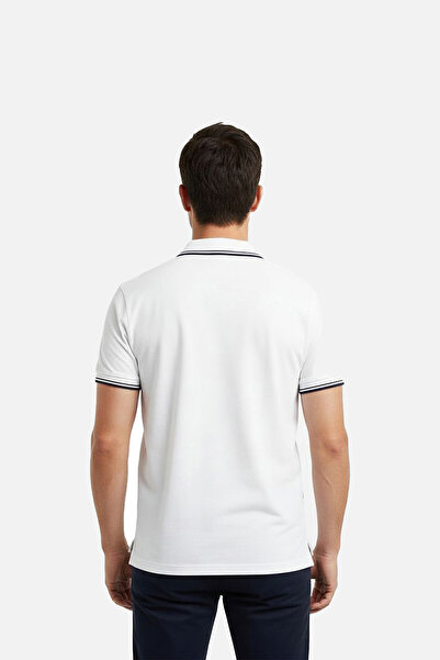 Fila Ανδρικό μπλουζάκι πόλο casual Biella Tipped Fam1102.10001