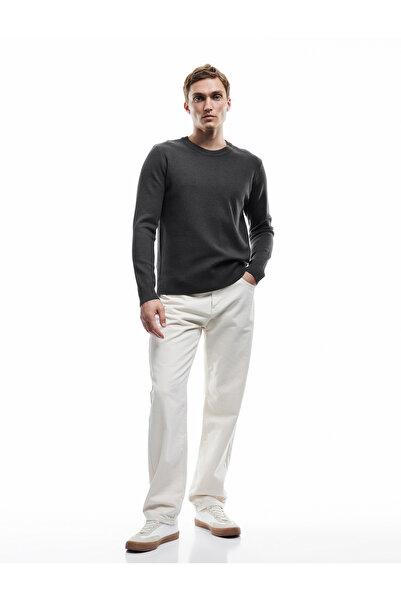 Koton Long Sleeve Crew Neck Basic Knitwear Sweater