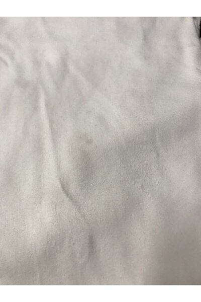 Yiğit Kumaş Ecru Flexible Baby Ribbed Combed Cotton Fabric, Piece 120X170 cm (Lightly Dirty)