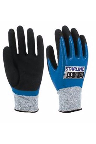 Starline Kesilmez Eldiven E-135625 Nitril Köpük 4x43c 10 Numara