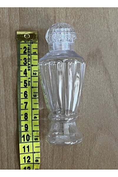 MayaArtDesign (40 ADET) Mavi Çiçekli - Etiketli Mika Plastik Hürrem Boş Kolonya Şişesi (50cc | Tıpa+Kapak)