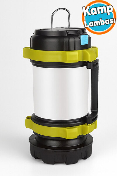 NZB Kamp Lambası Fener Işıldak 3000mAh Şarjlı ABS Gövde Masa Lambası Fonksiyo...
