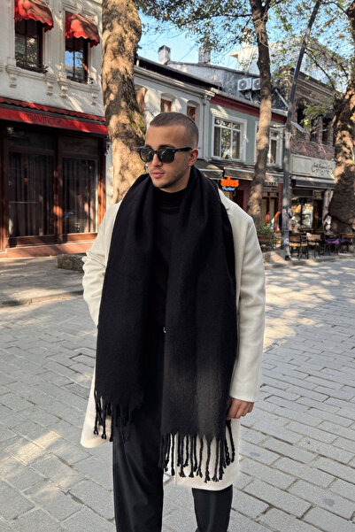 Livio Ferri Eșarfă pentru bărbați Ormos, caldă, cu atingere moale