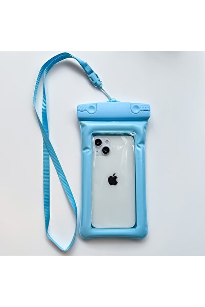 Juls Husă subacvatică universală, impermeabilă, rezistentă la zăpadă, mată, cu șnur pentru telefon sau documente,