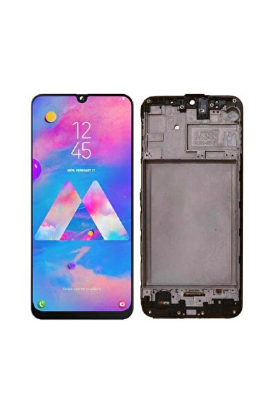 Genos Samsung Galaxy M30 M305F ile Uyumlu Oled Ekran Dokunmatik Çıtalı