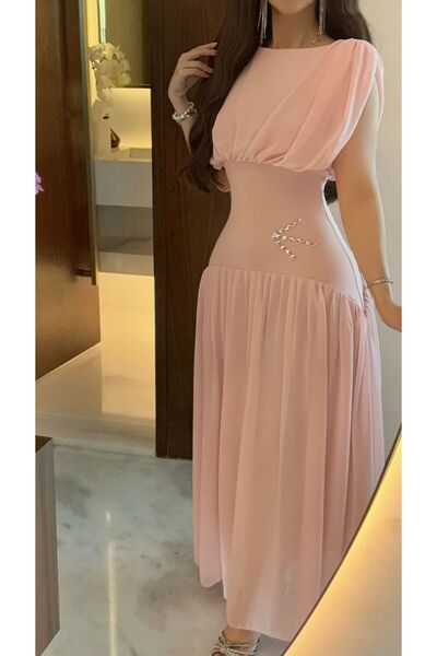 Generic Pink chiffon dress
