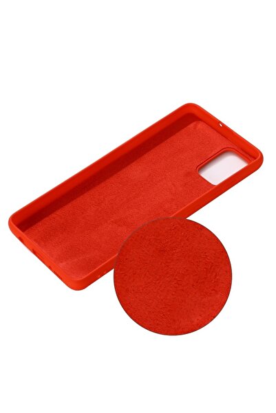 SOHO Liquid Silicone Protective Case for Samsung Galaxy S10 Lite - Red