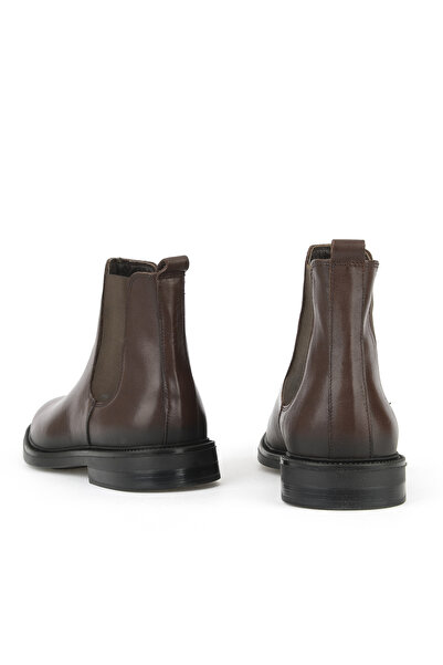 Ziya , Erkek Hakiki Deri Bot 1531043Z41216 Kahve