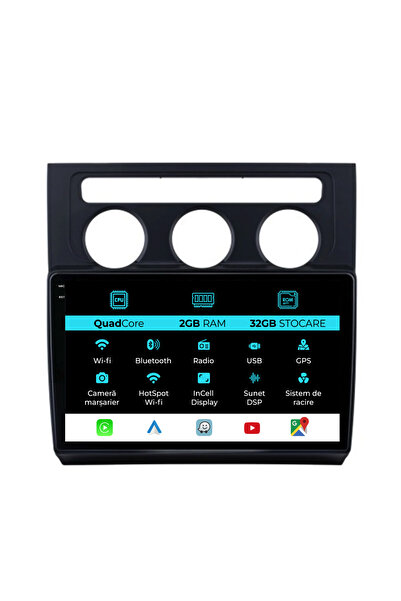 NavStore Navigatie Dedicata Volkswagen Touran (2003-2010), 10Inch, 2Gb Ram, 3...