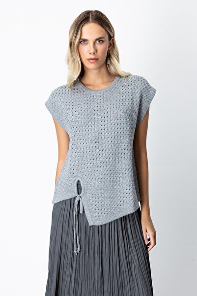 ON TRİKO Pulover cu legătură în față 65337-26k