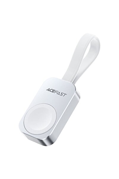 Acefast Încărcător magnetic pentru iWatch, 5W, cu cablu Type-C, portabil - (E21) - Argintiu