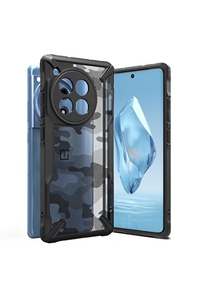 SOFAL Carcasă pentru OnePlus 12R, P236, Poliuretan, Negru Camuflaj