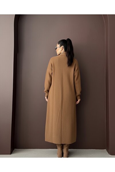 salome butik Bearded Long Cardigan