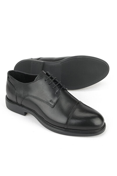 Ziya , Men's Genuine Leather Shoes 1531043Z4191 Black
