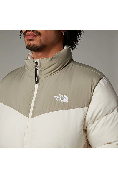 THE NORTH FACE Ανδρικό παλτό Saikuru Ecru ψηλός λαιμός