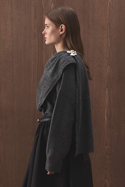 Hooopstore Metal Yonca Gold Broş