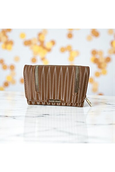 Gözde Mağazacılık محفظة ديفيد بولو النسائية ذات الطيات