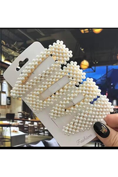 AresTokaAksesuar Cataramă laterală cu închidere rapidă pentru femei, cu 4 perle