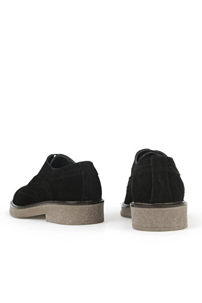 Ziya , Men's Genuine Leather Shoes 1531043Z026 Black