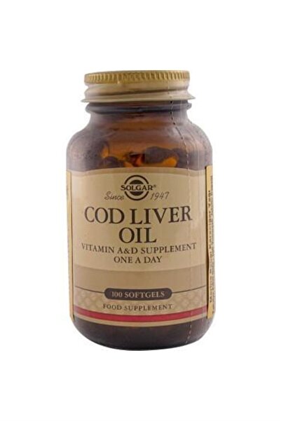 Solgar زيت الكبد كود 100 سوفتجيل