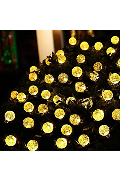 Genel Markalar 5 Metre Sarı Opak Solar Top LED Işık