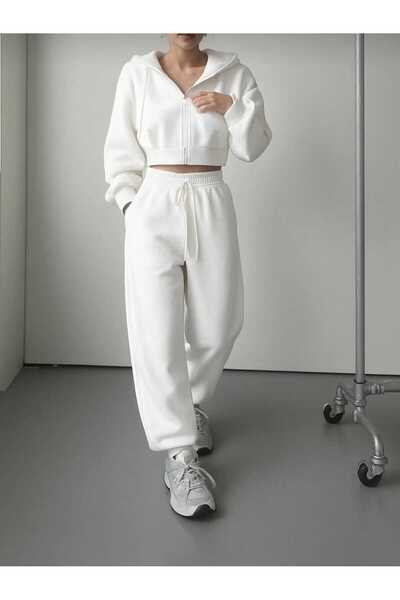 blackbonds 3iplik crop eşofman takımı