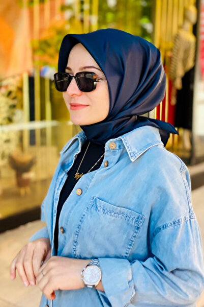 Belli وشاح حريري مسطح من نسيج التويل 4053 02