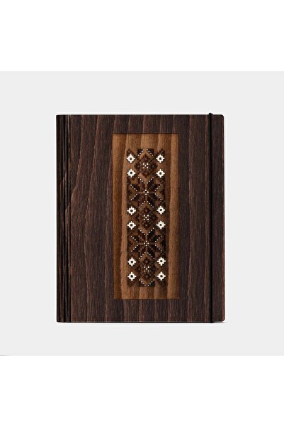 I WOOD BE Traditional Wooden Notebook White