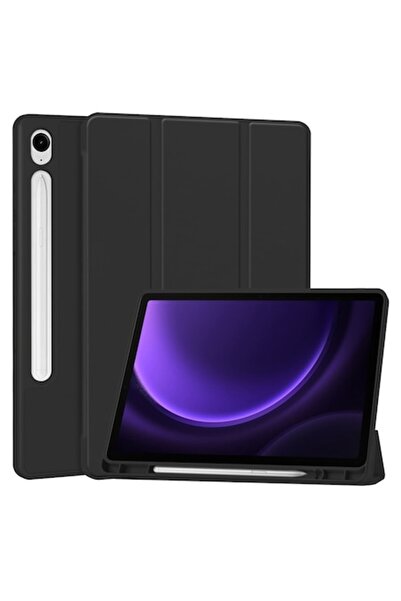 SOFAL Carcasă pentru Samsung Galaxy Tab S9 FE, P176, TPU, Negru