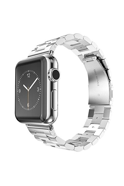 SOFAL Curea de ceas R27 argintie pentru Apple Watch (1-9, SE, SE2, Ultra/Ultra2) 42/44/45/49mm