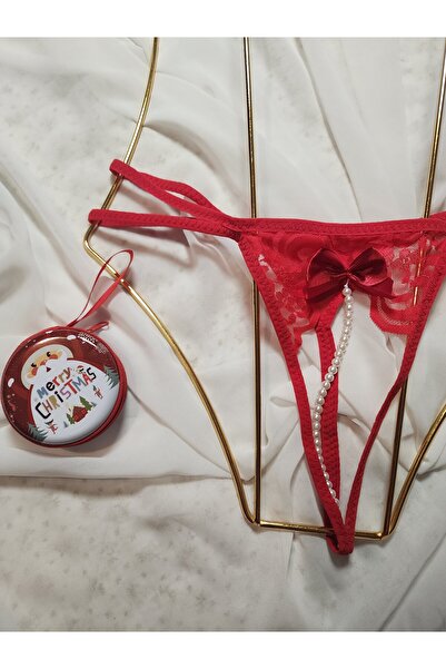 G&H UNDERWEAR Новогодишна специална серия бикини с перли (в подаръчна кутия)