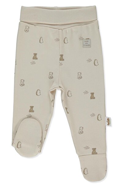 Bebetto بنطلون إنترلوك عضوي (لحظة ممتعة عضوية) بيج