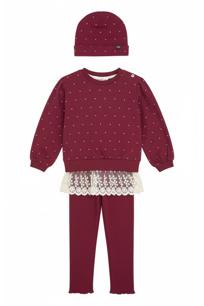 Colorinas Dantelli Modal Bereli 3-Piece Set