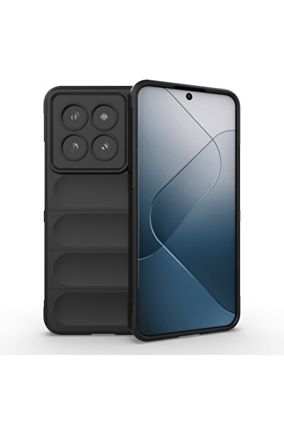 SOFAL Carcasă pentru Xiaomi 14 Pro (H212), Poliuretan, Negru