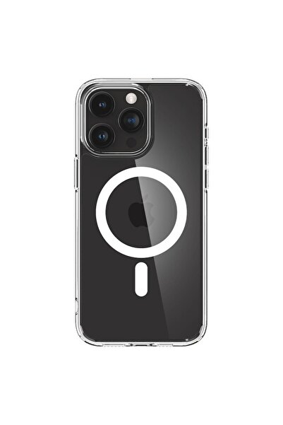 SOFAL Case for iPhone 15 Pro Max, P2, Silicone, White