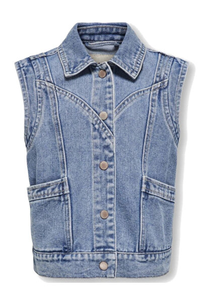 ONLY Vestă de blugi Only, albastru