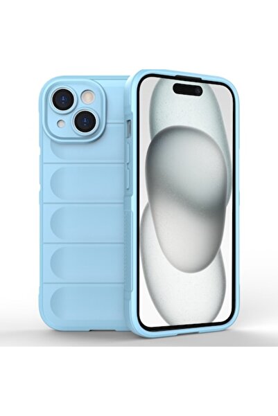 SOFAL Θήκη για iPhone 15 Plus, P393, Πολυουρεθάνη, Μπλε