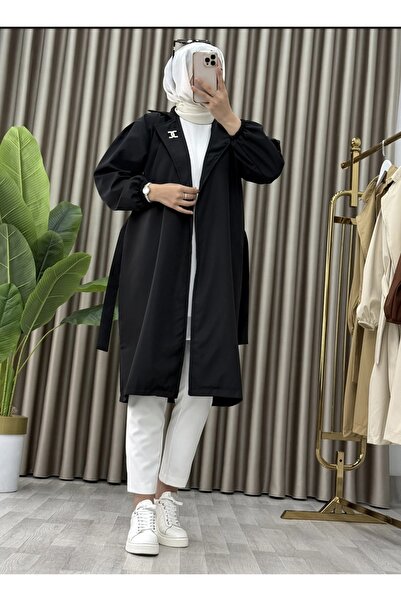 Butik Paraşüt Kumaş Trençkot 36/48