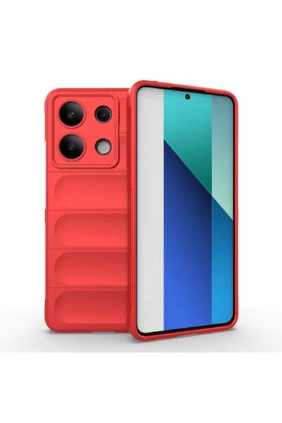 SOFA Carcasă pentru Xiaomi Redmi Note 13 4G, H273, Poliuretan, Roșu