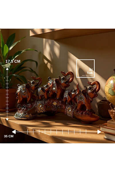 77 Joao 77-3 Fil Ailesi Biblo | Bereket, Aile ve Uyum Sembolü Dekoratif Obje ...