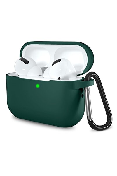 SOFAL Husă de protecție pentru Apple AirPods Pro 1/2, Q145, verde închis