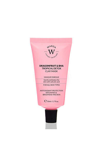 Warda Luxury Skincare DRAGONFRUIT & BHA TROPICAL DETOX CLAY MASK 50ml