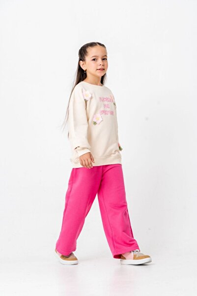 Butik Lilac Floral Girl's Suit