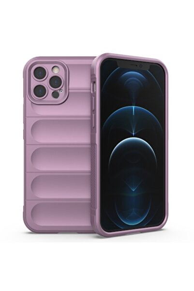 SOFAL Carcasă de telefon pentru iPhone 12 Pro Max, P154, poliuretan, violet