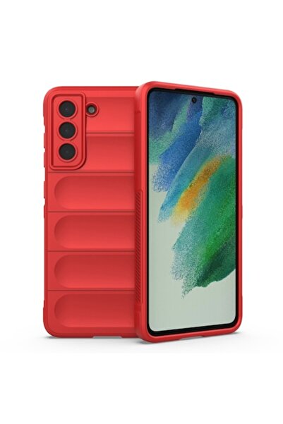 SOFAL Phone case for Samsung Galaxy S21 FE 5G, H59, Polyurethane, Red